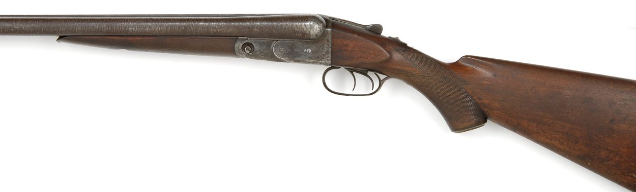 Appraisal: PARKER BROTHERS DAMASCAS BARREL SIDE-BY-SIDE SHOTGUN ga Serial Length of