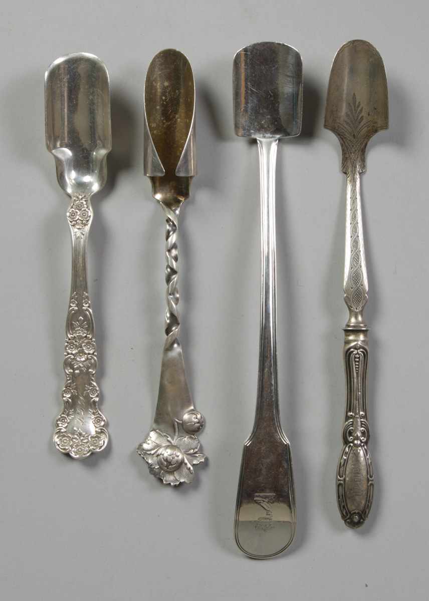 Appraisal: Sterling Cheese Scoops Various makers incl Whiting Gorham sterling oz