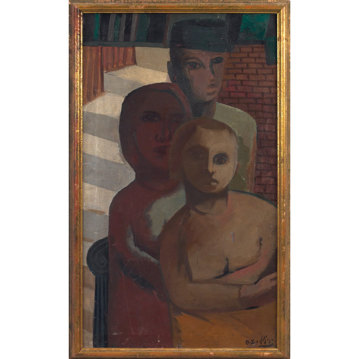 Appraisal: In the manner of Ossip Zadkine Russian French - Family