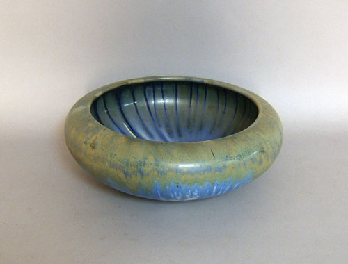 Appraisal: Fulper pottery bowl h x dia