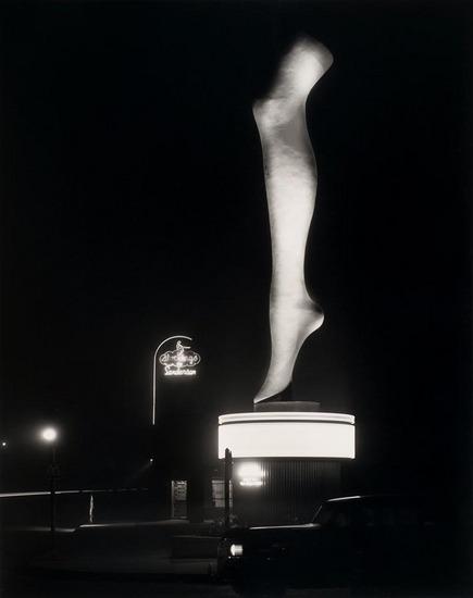 Appraisal: Max Yavno - The Leg Los Angeles Gelatin silver print