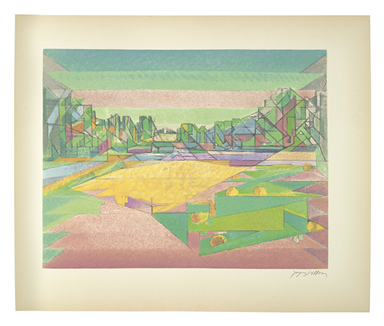 Appraisal: VILLON JACQUES Venturi Lionello Jacques Villon Huit Lithographies Originales multi-colored