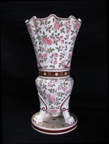 Appraisal: Mintons Porcelain Umbrella Stand circa late th century with footed