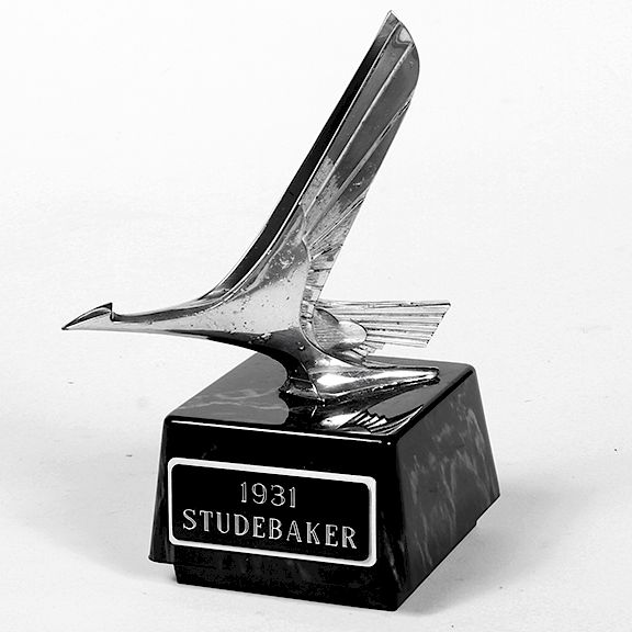 Appraisal: Studebaker Mascot Hood Ornment - A stylized bird Studebaker Mascot