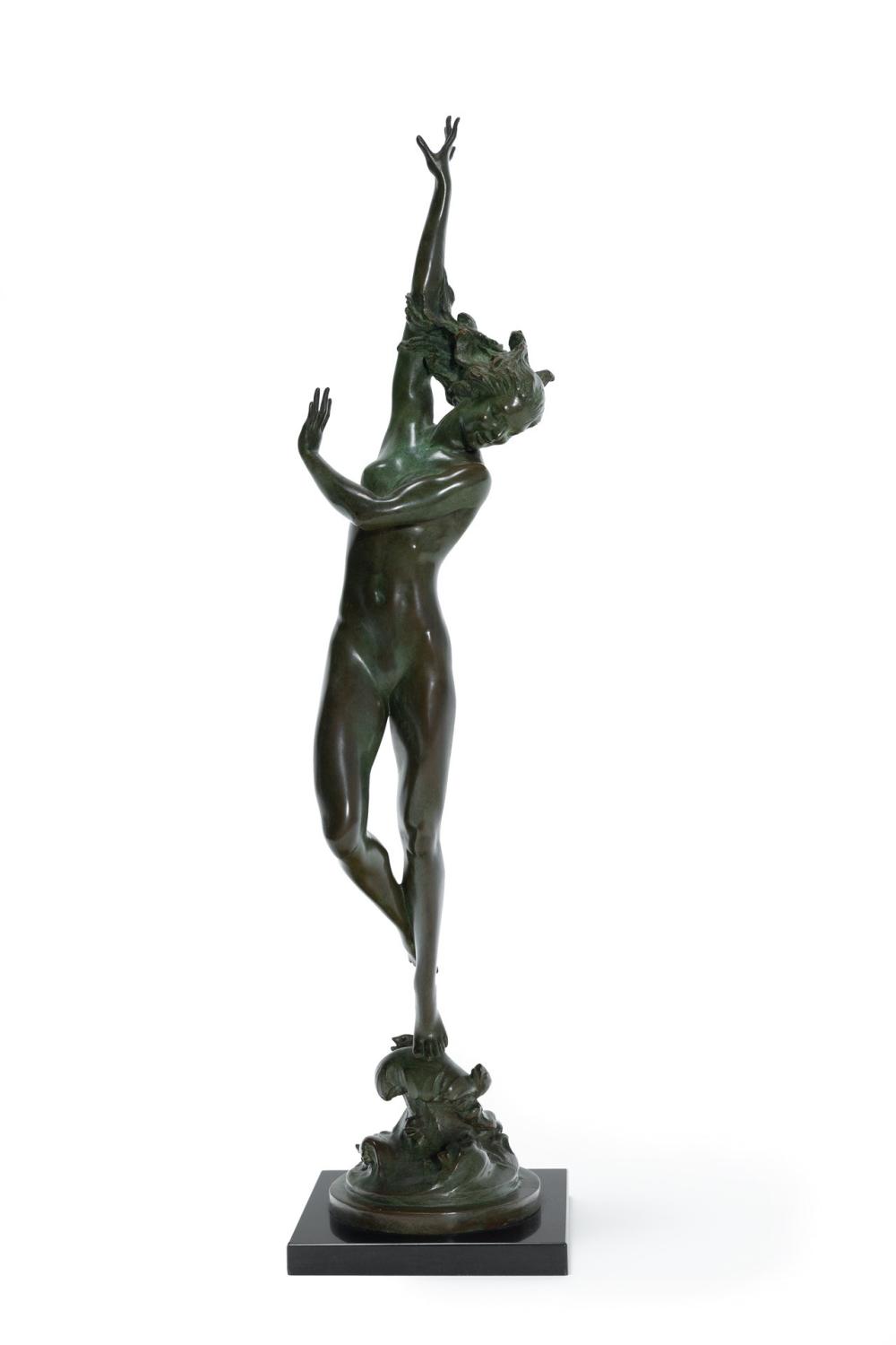 Appraisal: HARRIET WHITNEY FRISHMUTH American - Crest of the Wave bronze