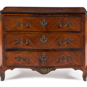 Appraisal: A R gence Style Bronze Mounted Rosewood Commode th Century