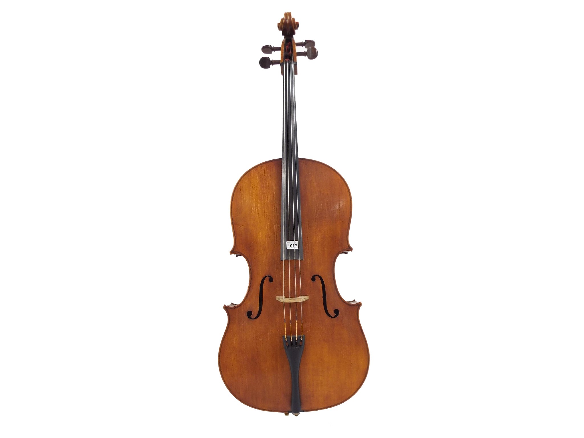 Appraisal: Good English violoncello by and labelled John Sydenham Maker Bruton