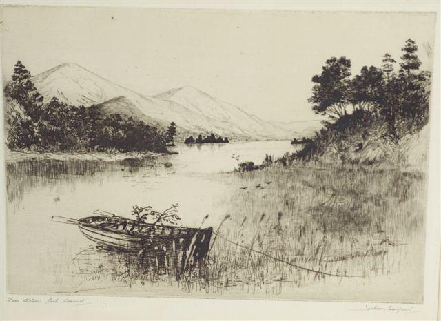 Appraisal: JACKSON SIMPSON fl 's 's LUSS STRAITS LOCH LOMOND and