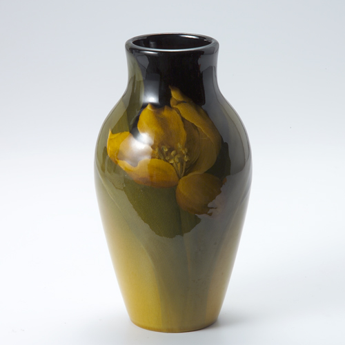 Appraisal: Rookwood standard glaze vase with tulip decoration tall