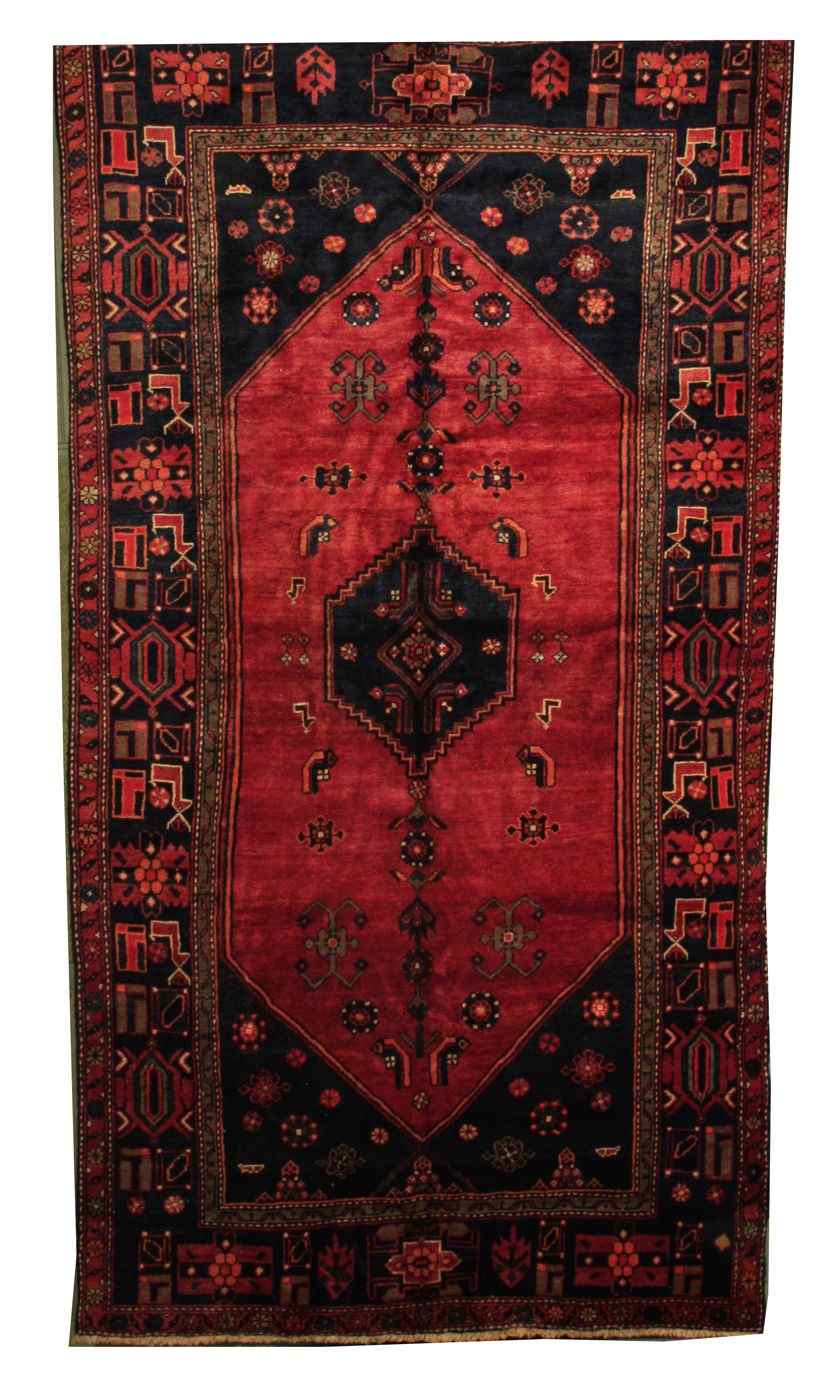 Appraisal: ORIENTAL RUG PERSIAN TRIBAL ' x ' '' Central medallion