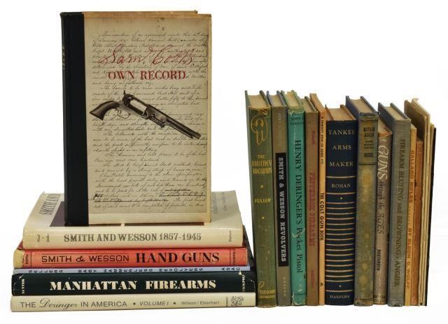 Appraisal: lot of Collection of firearms books comprising Smith Wesson -