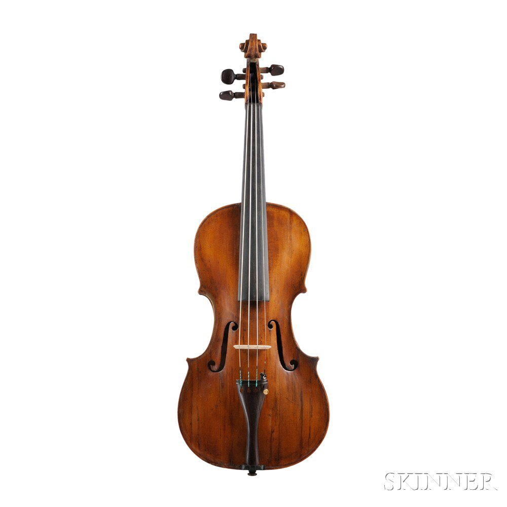 Appraisal: Violin Possibly Tyrolean unlabeled length of back mm Estimate -