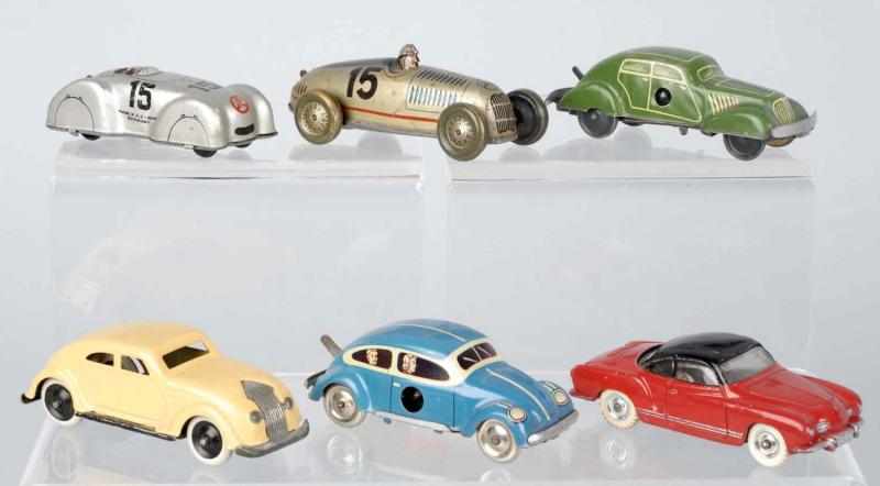 Appraisal: Lot of Diecast Tin Vehicle Toys European Includes one Dinky