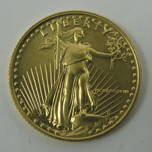 Appraisal: AMERICAN EAGLE GOLD BULLION COIN oz size denomination K gold