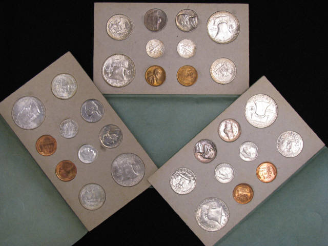 Appraisal: U S Mint Set gem uncirculated in original holders P