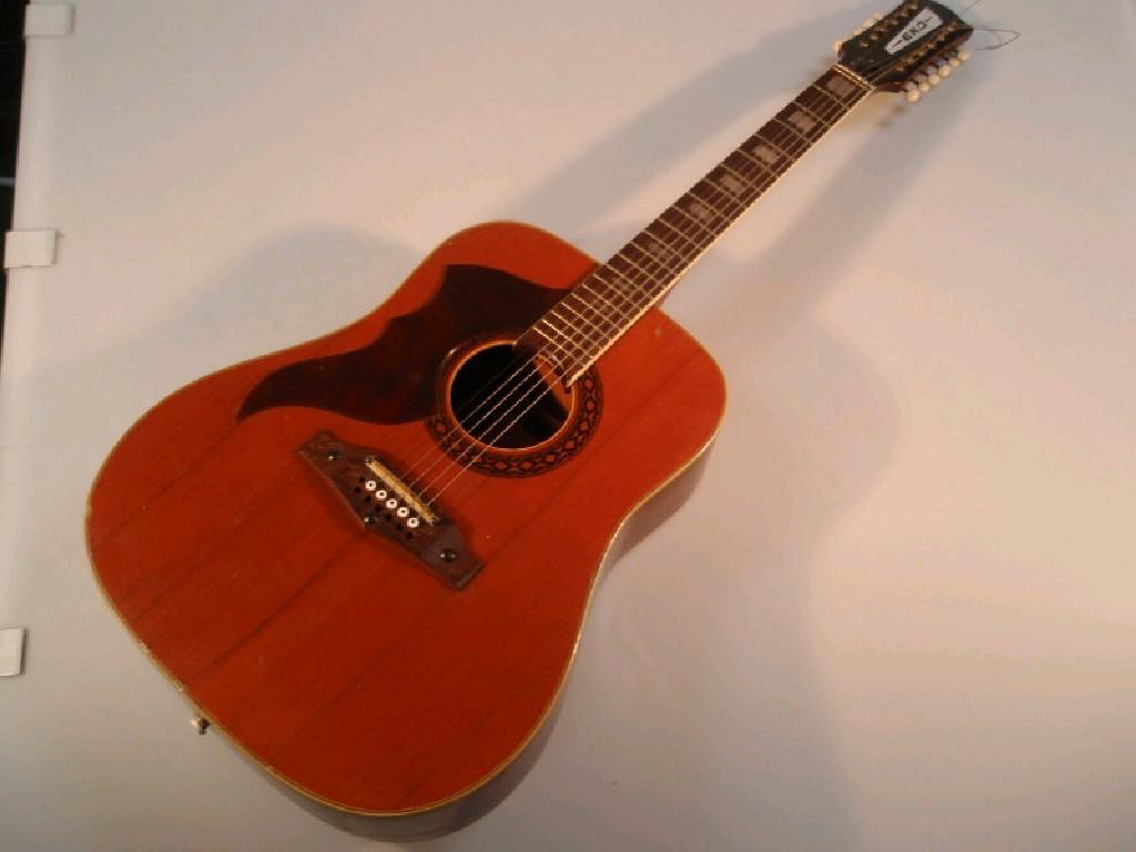 Appraisal: An Eko twelve string acoustic guitar