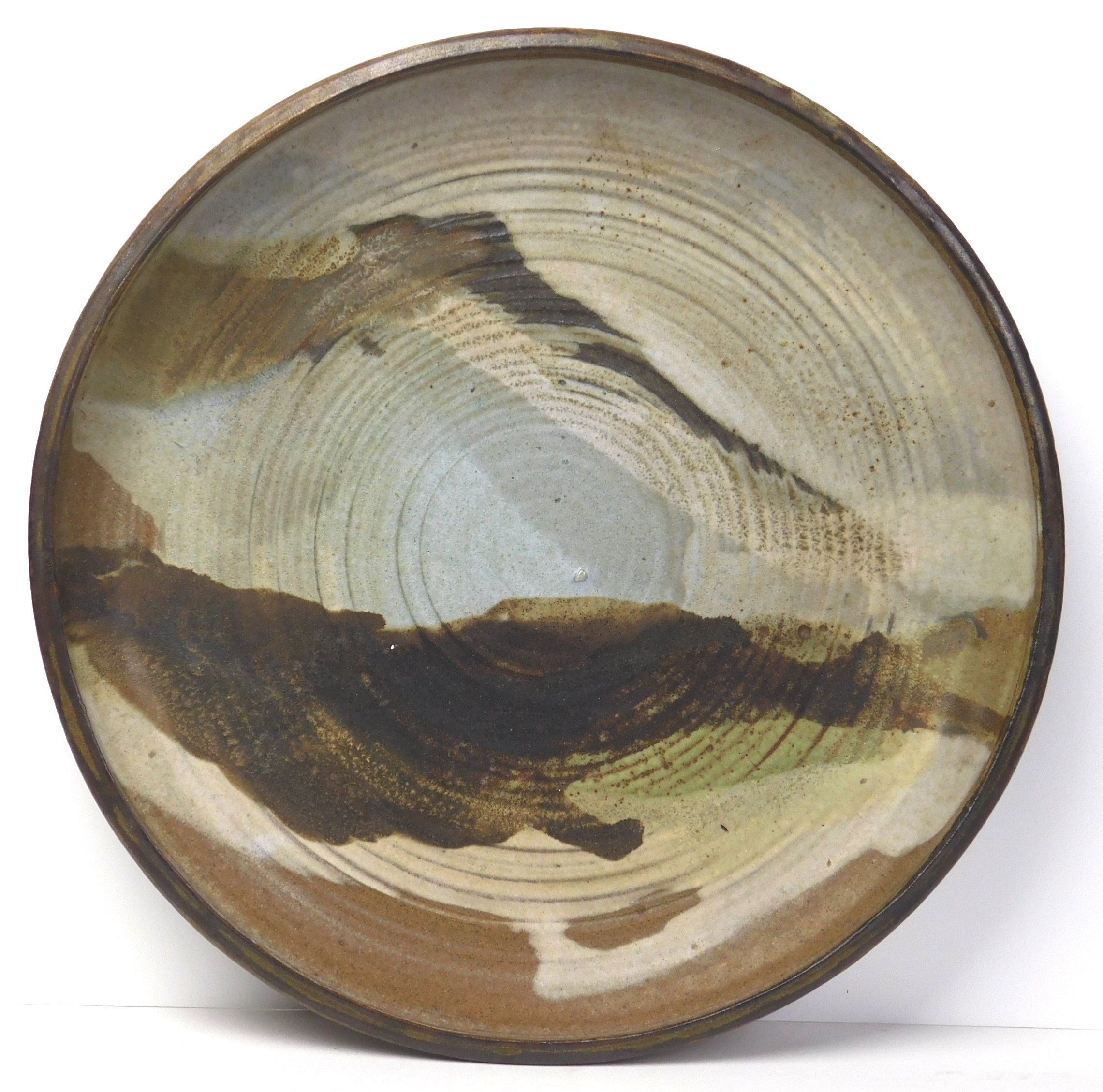 Appraisal: Elaine Battles American - Plate- ceramic '' x '' dia