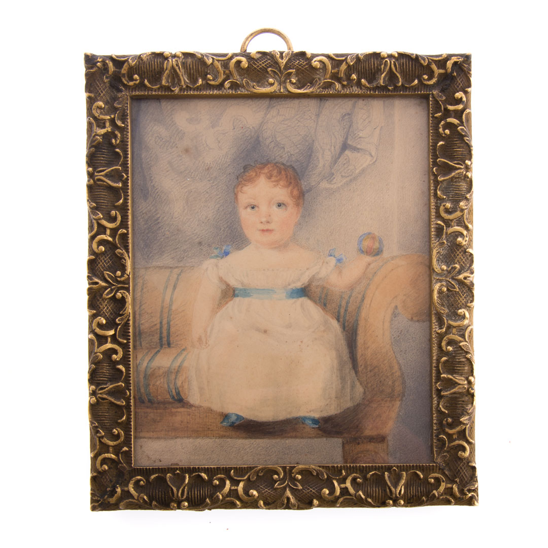 Appraisal: English School Portrait of a Child circa portrait of a