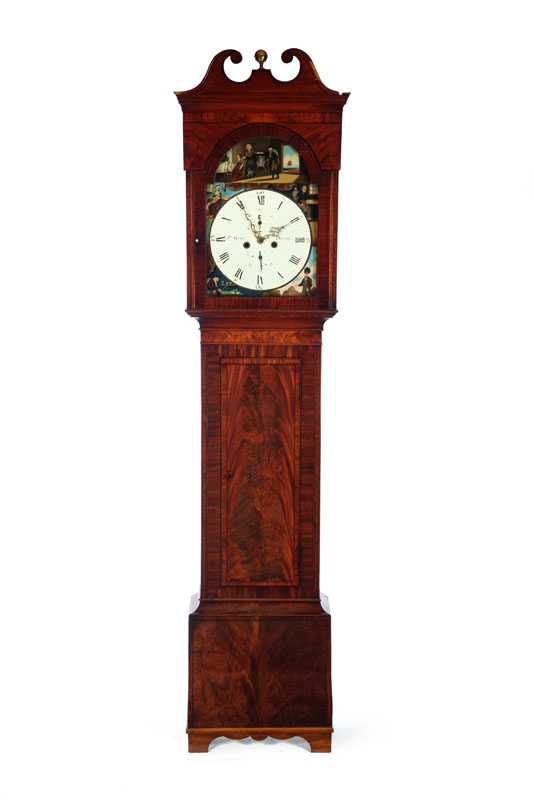 Appraisal: LONG CASE CLOCK Signed for James Gray Denny Scotland nd