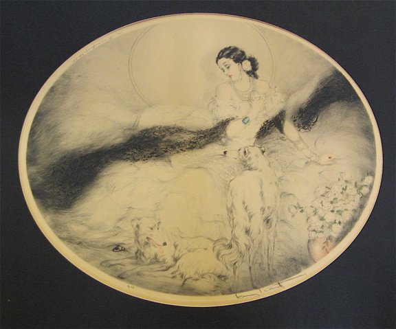 Appraisal: LOUIS ICART ETCHING AND AQUATINT New York N Y -