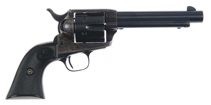 Appraisal: COLT SGL ACTION ARMY REVOLVER Cal WCF - SN Blue