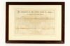 Appraisal: LINCOLN SIGNED DOCUMENT - Militia Appointment of st Lieut Benjamin