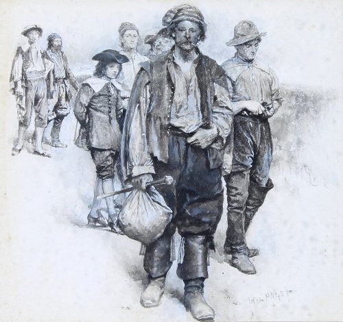 Appraisal: Walter Paget Walked on Foot to Yarmouth illustration for Robinson