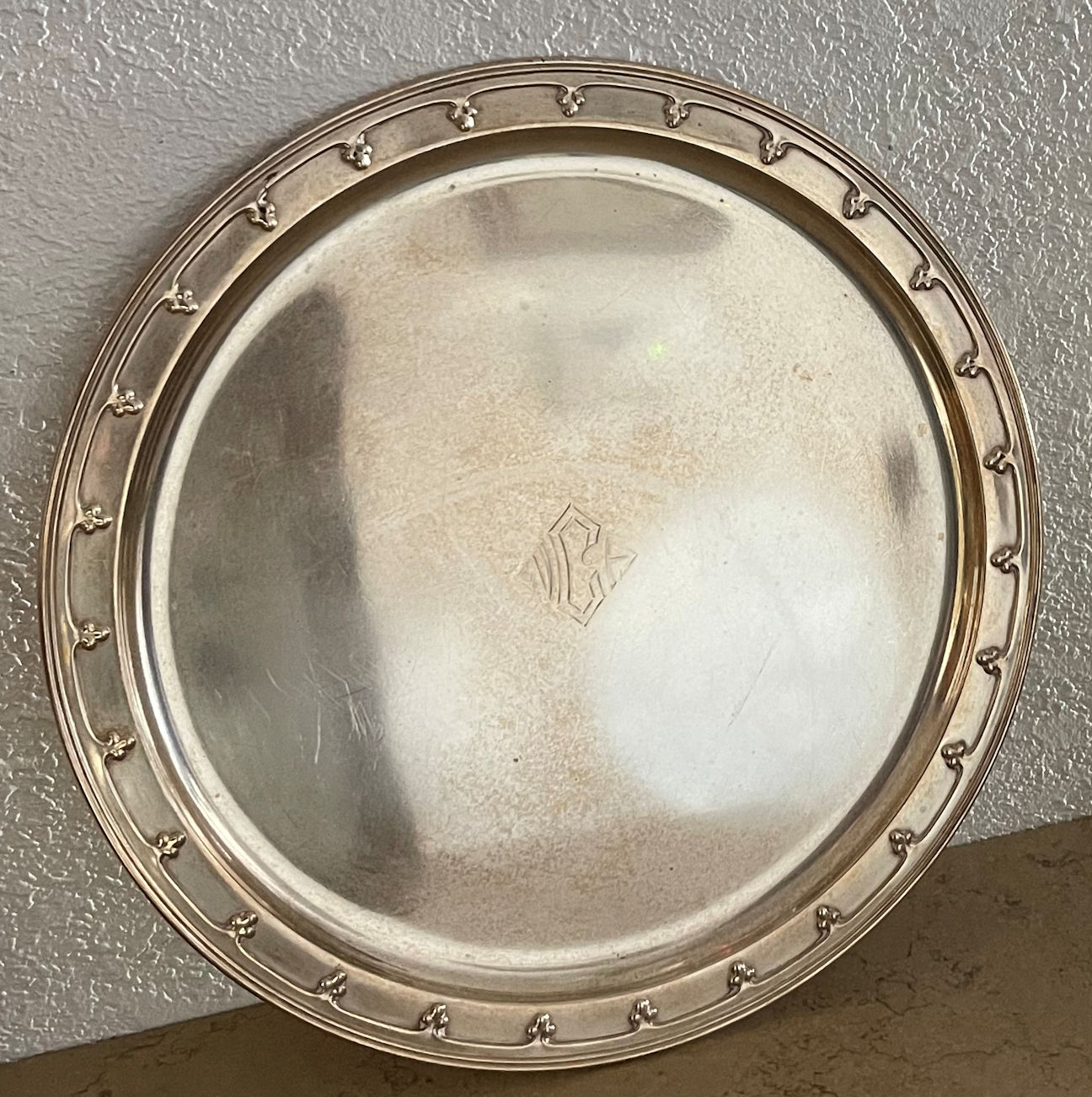 Appraisal: TIFFANY Co '' STERLING CHARGER Marked on the Bottom A