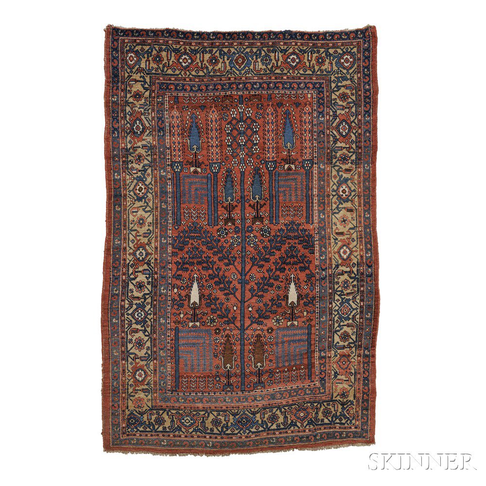 Appraisal: Bidjar Rug Northwest Persia late th century the light red