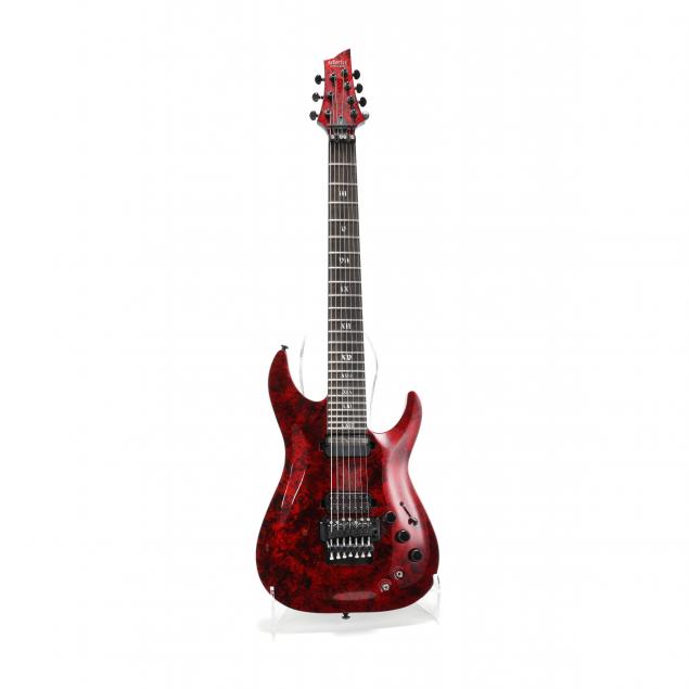 Appraisal: SCHECTER DIAMOND SERIES APOCOLYPSE -STRING SOLID BODY ELECTRIC GUITAR Made