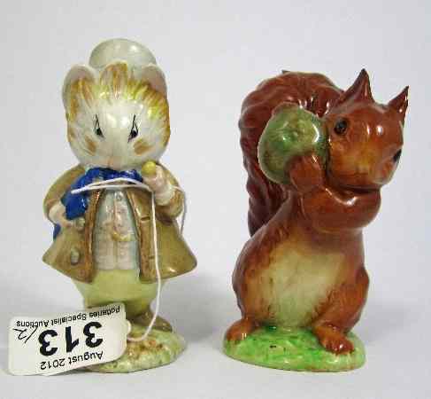 Appraisal: Beswick Beatrix Potter Figures Amiable Guinea Pig and Squirrel Nutkin