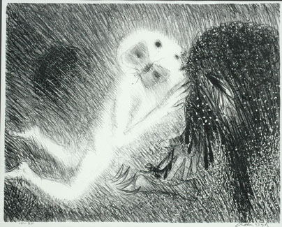 Appraisal: Arthur Boyd - St Francis Kissing the Wolf of Gubbio