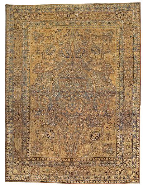 Appraisal: A Lavar Kerman carpet South Central Persia late th century