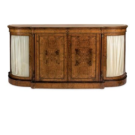 Appraisal: Italian Neoclassical Style Gilt-Metal Mounted Marquetry Inlaid Walnut Buffet Estimate