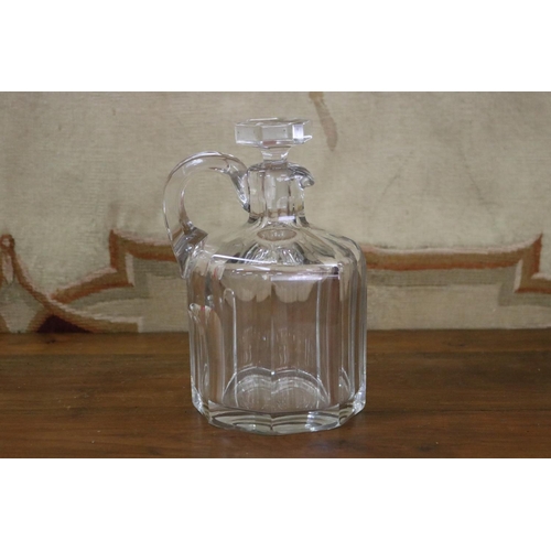 Appraisal: French Baccarat crystal decanter with stopper marked to base approx