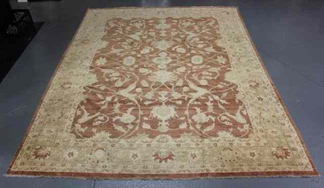 Appraisal: Handmade Roomsize Serapi Style Carpet A nice carpet in brown