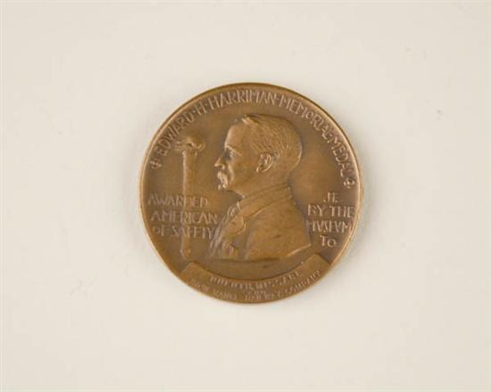 Appraisal: Edward Harriman Railroad Safety Medal