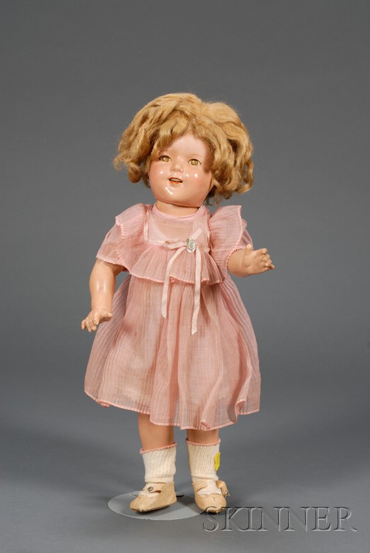 Appraisal: Ideal Composition Shirley Temple Doll marked Shirley Temple with open