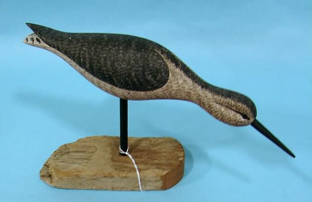 Appraisal: Greater Yellow Legs on driftwood base marked DB