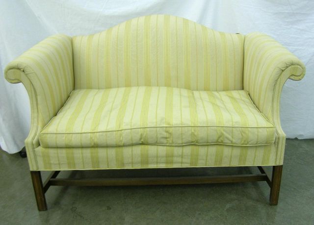 Appraisal: Hickory Chair Company Chinese Chippendale Settee long