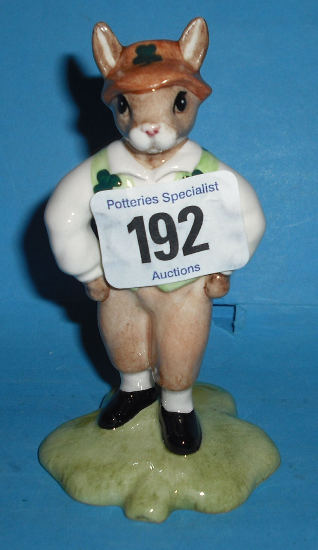 Appraisal: Royal Doulton Bunnykins Figure Irishman DB Boxed And Certificate