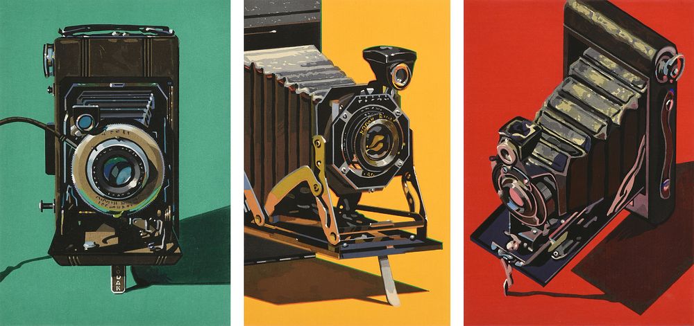 Appraisal: ROBERT COTTINGHAM American b A GROUP OF THREE SCREEN PRINTS