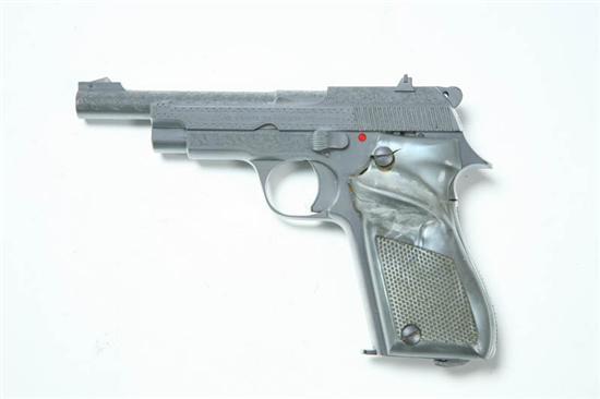 Appraisal: SEMI-AUTOMATIC PISTOL A UNIQUE Model D caliber pistol in the