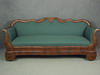 Appraisal: SOFA - EMPIRE PERIOD SOFA WITH SHAPED BACK AND DIMINUTIVE