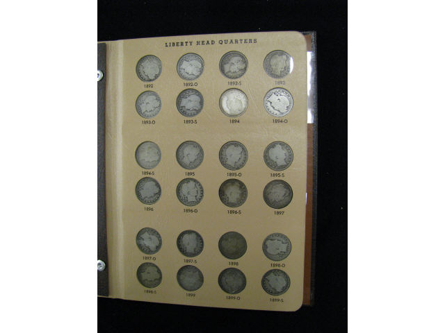 Appraisal: Complete Set of Barber Quarters to all mints including rare