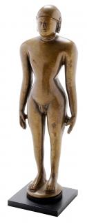 Appraisal: Indian Bronze Figure Of A Jina th century nude man