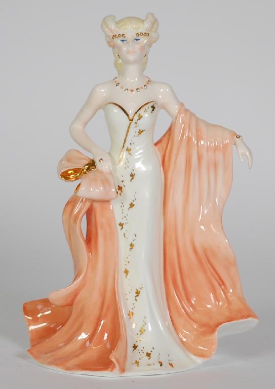 Appraisal: LIMITED EDITION COALPORT CHINA FIGURE 'SURPRISE CELEBRATION' from the David