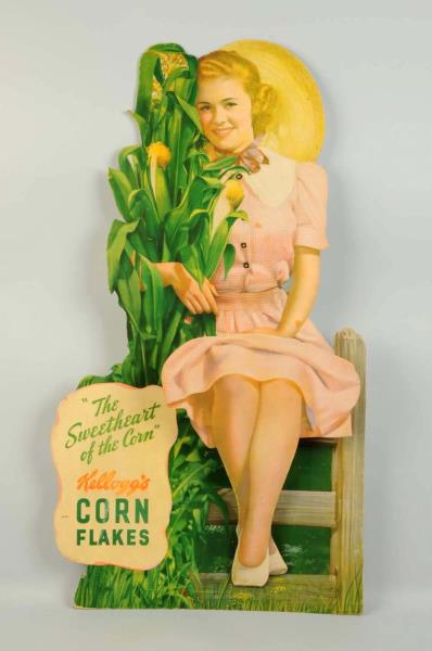 Appraisal: Kellogg's Corn Flakes Diecut Store Display This display has some