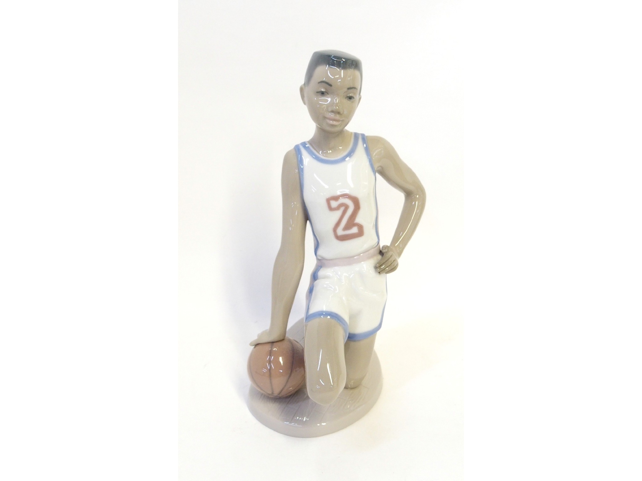 Appraisal: Lladro figure 'Basketball Star' designed by Joan Coderch issued -