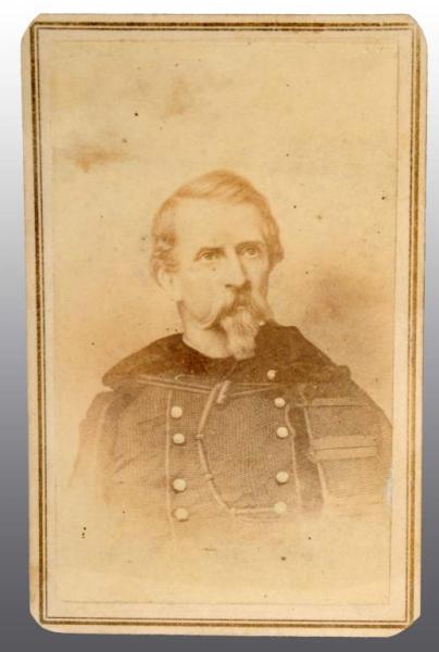 Appraisal: Major General Philip Kearny CDV Description Bust view with cape